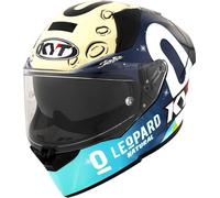 KYT R2R MAX Foggia Mugello 2022 Replica, casque intégral M Noir/Blanc/Bleu Clair/Beige Noir/Blanc/Bleu Clair/Beige