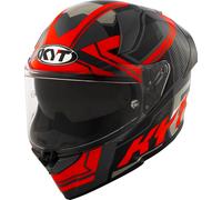 KYT R2R Octane, casque intégral XL Gris/Noir/Rouge Gris/Noir/Rouge