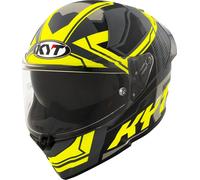 KYT R2R Octane, casque intégral XL Mat Gris/Noir/Jaune Mat Gris/Noir/Jaune