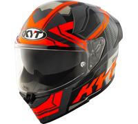 KYT R2R Octane, casque intégral XXL Gris/Noir/Orange Gris/Noir/Orange