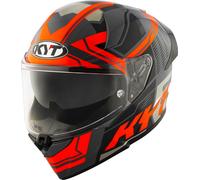 KYT R2R Octane Casque, orange, taille M pour homme