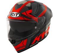 KYT R2R Octane Casque, rouge, taille M pour homme