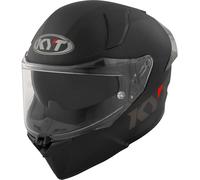 KYT R2R Plain, casque intégral XS Noir Mat Noir Mat
