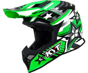 KYT Skyhawk Ardor Casque Motocross, vert, taille S pour homme