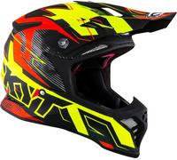 KYT Skyhawk Digger, casque croisé L Mat Noir/Jaune Néon/Orange Mat Noir/Jaune Néon/Orange