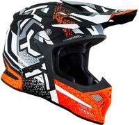 Casque Tout-Terrain KYT SKYHAWK HYPERFLOW Matt Grey/Orange