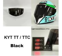 KYT TT COURSE Casque de moto Visière Lentille Casque intégral Casco Moto Accessoires Pare-brise Anti-UV KYT puzzles ete - dark M/L