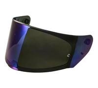 KYT TT-Course Viseur (Iridium Lunettes Miroir) pour Casque de Moto