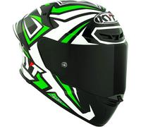 KYT TT-Revo Alex Lowes 2024 Replica, casque intégral XS Blanc/Noir/Vert Blanc/Noir/Vert