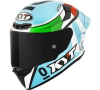 KYT TT-REVO Casque Intégral Léopard Réplique Tricolore E06 Taille: XL (61)