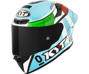 KYT TT-REVO Casque Intégral Léopard Réplique Tricolore E06 Taille: XL (61)