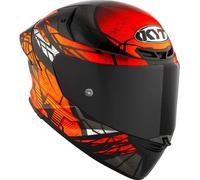 KYT TT-Revo Combustion, casque intégral M Noir/Blanc/Orange Noir/Blanc/Orange