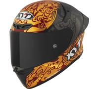 KYT TT-Revo Enea Indonésien 2023 Casque De Moto (Noir Mat/Or) Taille: L (59)