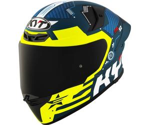 KYT TT-Revo Fuselage Casque, Jaune mat, Taille XS (53/54)