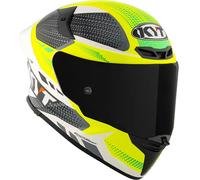 KYT TT-Revo Gear, casque intégral S Gris/Jaune/Vert Gris/Jaune/Vert