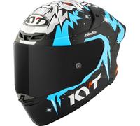 KYT TT-Revo Masia Replica Winter Test Casque, bleu, taille S pour homme