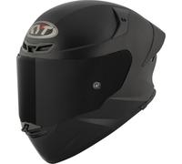 KYT TT-Revo Plain Casque, Schwarz Matt, 2XL (63)