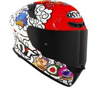 KYT TT-Revo Sushi Time, casque intégral XXL Rouge/Blanc/Bleu Rouge/Blanc/Bleu