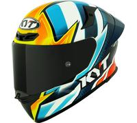 KYT TT-Revo Tati Replica Casque, bleu-orange, taille L pour homme