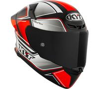 KYT TT-Revo Tourist, casque intégral XL Noir/Blanc/Rouge Néon Noir/Blanc/Rouge Néon