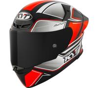 KYT Casque moto TT-REVO Tourist Red Fluo XL