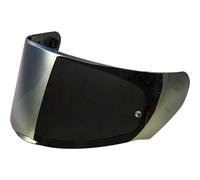 KYT TT-Revo, bouclier miroir Or Réfléchissant Or Réfléchissant
