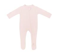 KYTE BABY Chaussons unisexes à fermeture éclair, en rayonne de bambou, 6 à 12 mois, Rougir