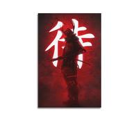 KYTIN Poster de samouraï vintage japonais Ninja Artworks décoratif sur toile 30 x 45 cm