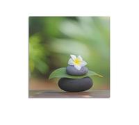 KYTIN Poster décoratif Zen Fleur Elements Relax The Mind Meditation 30 x 30 cm