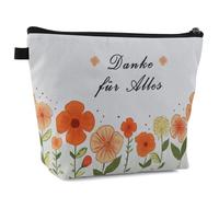 Kytpyi Pochette Maquillage, Petite Trousse de Toilette pour Cadeau de Merci Adieu Férié, Personnalisé Trousse Maquillage pour Ami Collègue, Trousse de Toilette Portable pour Vie Travail Quotidien