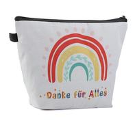 Kytpyi Pochette Maquillage, Petite Trousse de Toilette pour Cadeau de Merci Adieu Férié, Personnalisé Trousse Maquillage pour Ami Collègue, Trousse de Toilette Portable pour Vie Travail Quotidien