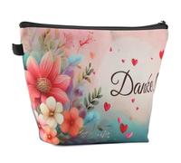 Kytpyi Pochette Maquillage, Petite Trousse de Toilette pour Cadeau de Merci Adieu Férié, Personnalisé Trousse Maquillage pour Ami Collègue, Trousse de Toilette Portable pour Vie Travail Quotidien