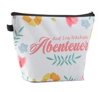 Kytpyi Pochette Maquillage, Petite Trousse de Toilette pour Cadeau de Merci Adieu Férié, Personnalisé Trousse Maquillage pour Ami Collègue, Trousse de Toilette Portable pour Vie Travail Quotidien