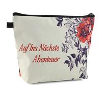 Kytpyi Pochette Maquillage, Petite Trousse de Toilette pour Cadeau de Merci Adieu Férié, Personnalisé Trousse Maquillage pour Ami Collègue, Trousse de Toilette Portable pour Vie Travail Quotidien