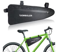 Kytpyi Sacoche Velo, Sacoche Cadre Velo, Sacoche Cadre Triangulaire de vélo de Grande capacité 2L, Sac Rangement de Selle Tube Avant de vélo étanche, Sac Triangulaire de vélo pour VTT vélo de Route