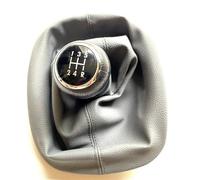 KYUBNUI Pommeau de Levier de Vitesse 5 Vitesses avec Soufflet en Cuir pour Passat B5 B5.5 1997 1998 1999 2000 2001 2002 2003 2004 2005