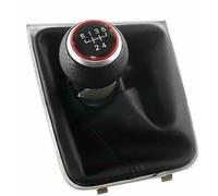 KYUBNUI Pommeau de Levier de Vitesse et Soufflet de Levier de Vitesse pour Golf 7 A7 MK7 GTI GTD 2013-2018