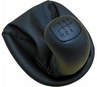 KYUBNUI Pommeau de Levier de Vitesse pour Benz W638 VITO 1996-2003, 5 Vitesses, avec Soufflet en Cuir