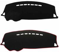 KYUBNUI Tapis Couverture Tableau Bord pour Mitsubishi Lancer EX Ralliart Evo X Galant Fortis 2008-2017 Protection Solaire AntidéRapante Couverture de Tableau de Bord