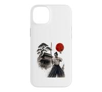Kyudo Débutant Encre Japonaise Art Calligraphie Coque pour iPhone 14 Plus