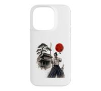 Kyudo Débutant Encre Japonaise Art Calligraphie Coque pour iPhone 14 Pro