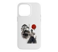 Kyudo Débutant Encre Japonaise Art Calligraphie Coque pour iPhone 14 Pro Max