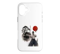 Kyudo Débutant Encre Japonaise Art Calligraphie Coque pour iPhone 16 Plus