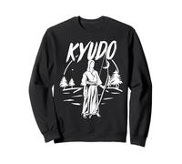 Kyudo Tir à l'arc Silhouette - Art Arc Japonais Sweatshirt