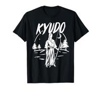 Kyudo Tir à l'arc Silhouette - Art Arc Japonais T-Shirt