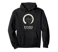 Kyudo Tir à l'arc Zen in Motion Arts martiaux japonais Bushido Sweat à Capuche