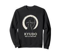 Kyudo Tir à l'arc Zen in Motion Arts martiaux japonais Bushido Sweatshirt