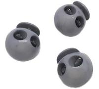 KYUEPONG Boutons de Verrouillage de Corde, 10 pièces | Boucle de serrage de cloche, ensemble de réglage de l'élasticité à ressort, boucle de nez de cochon(Grey)