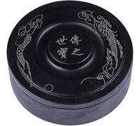 KYUEPONG Pierre à encre, 1pc 10cm pierre naturelle créative encreur peinture encreur calligraphie encre