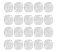 Kyuionty Lot de 20 capuchons de protection transparents pour pédale d'effet guitare